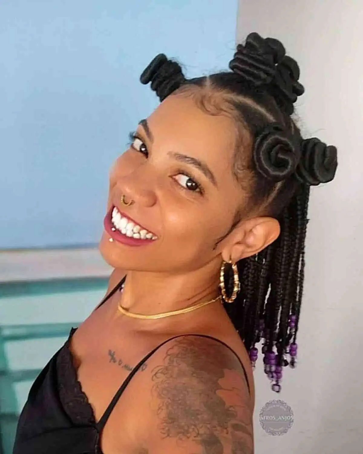 20 Amazing Ways to Wear Bantu Knots