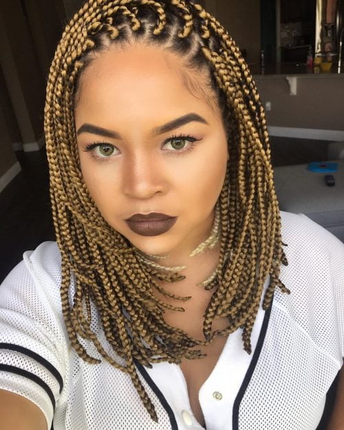 14 Easy Medium Box Braids to Try