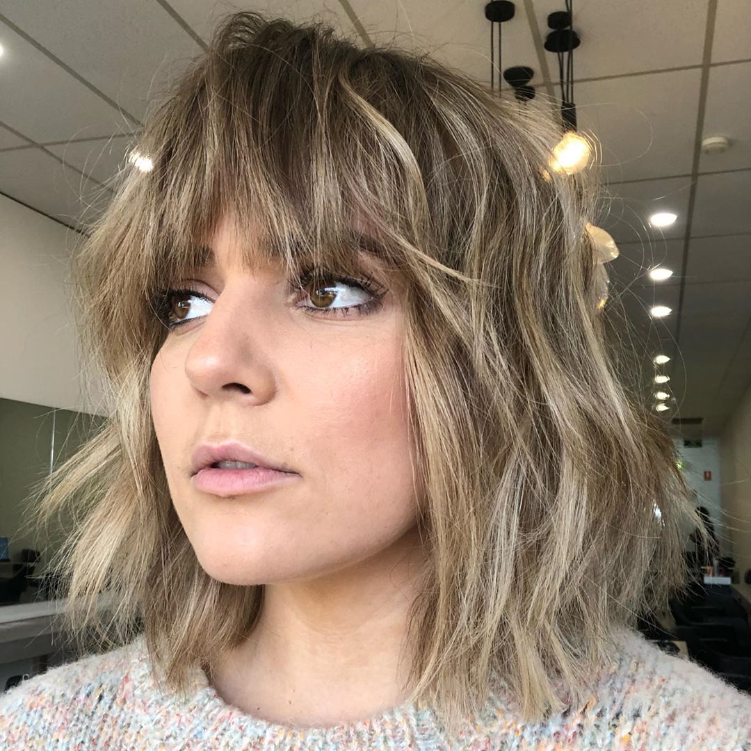 22 Trendiest Long Bob with Bangs Women Are Asking For Right Now