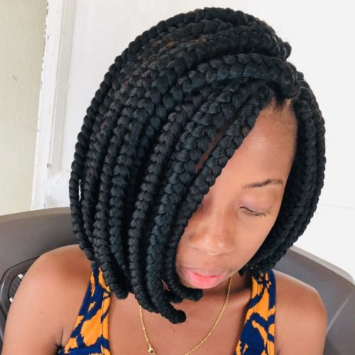 16 Lit Short Box Braids You Have to See