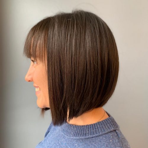 20 Trendy Ways to Wear Short Angled Bob Haircuts & Hairstyles