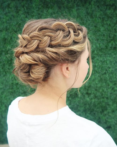 29 Gorgeous Braided Updo Ideas For That Special Event