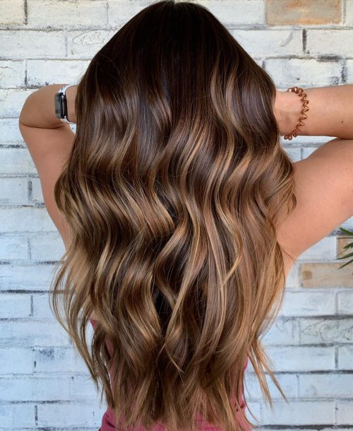 13 Gorgeous Examples of Dark Brown Balayage Hair Colors