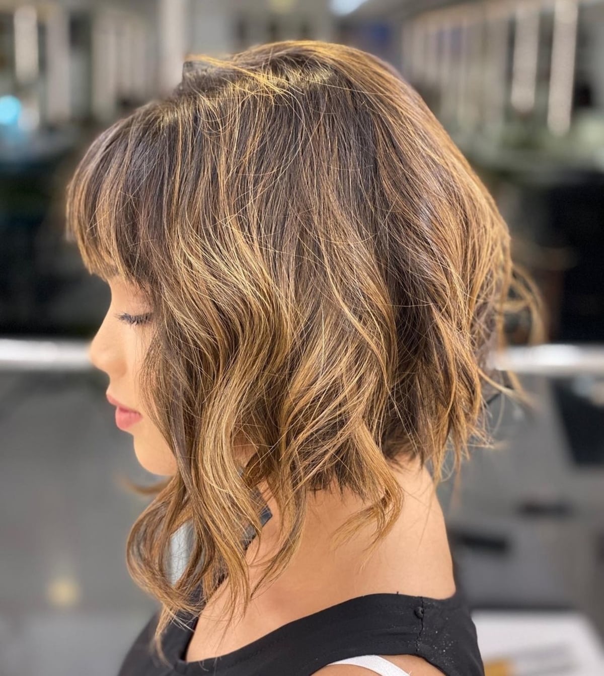 25 Most Popular Stacked Bob with Bangs for a Trendy Makeover Haircut