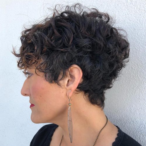 21 cute curly pixie haircuts for curly girls