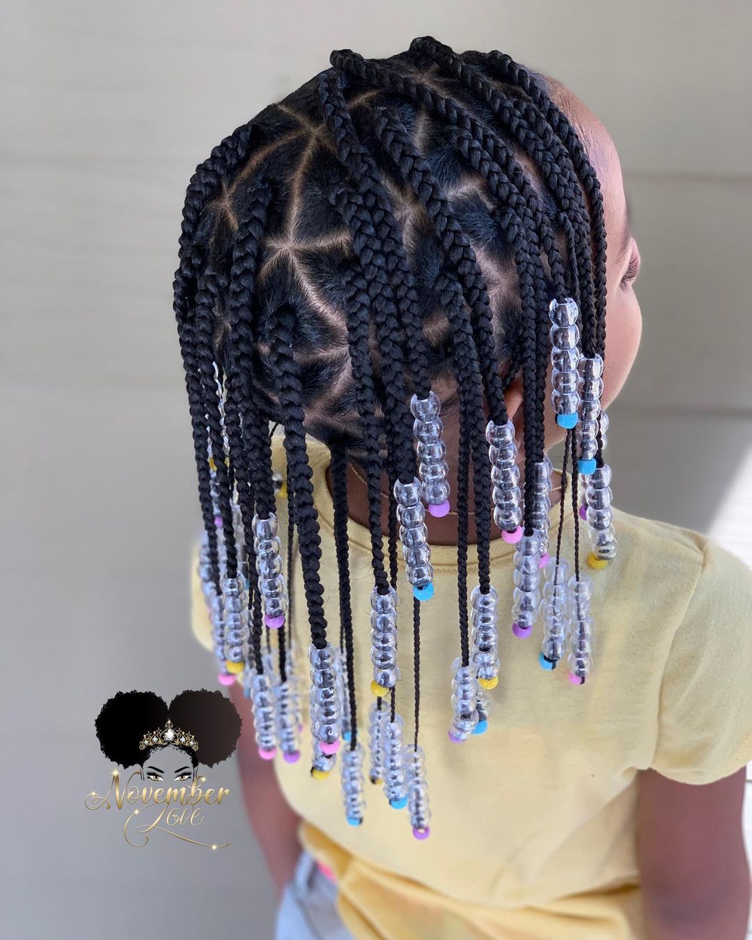 20 Hottest Triangle Box Braids You&#8217;ve Gotta See