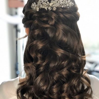 27 Prettiest Half Up Half Down Prom Hairstyles