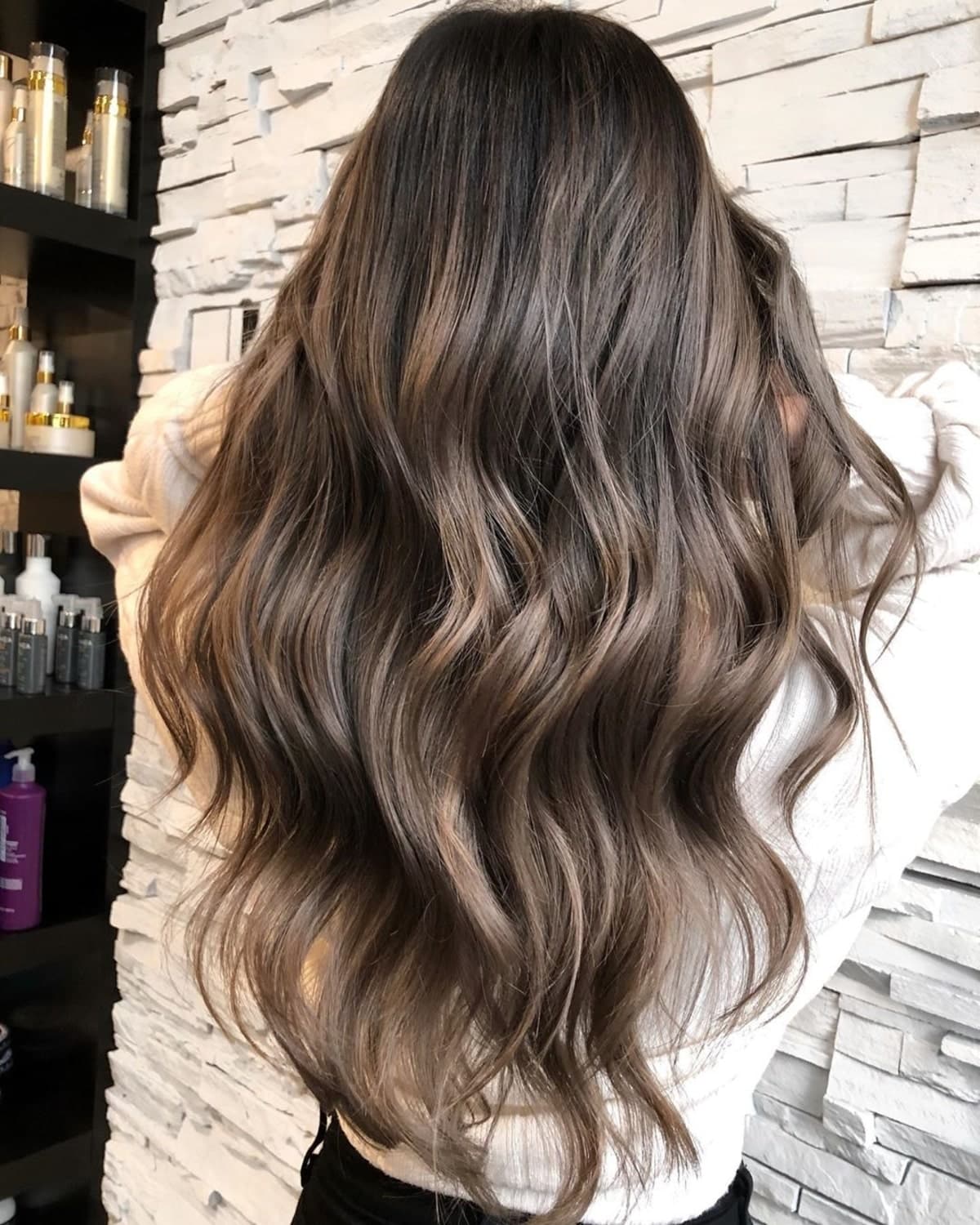 ash brown hair color at home