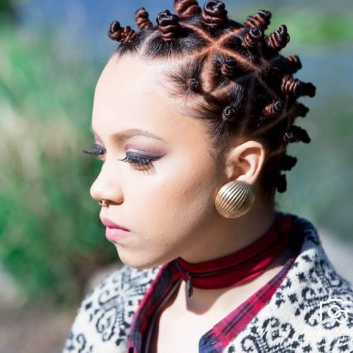 19 Amazing Ways to Wear Bantu Knots