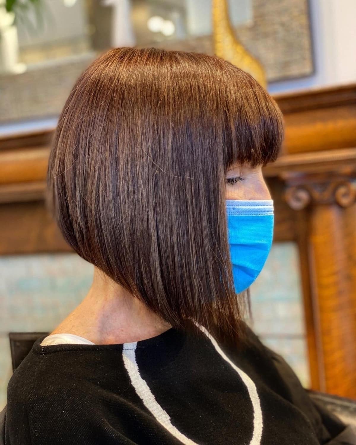 23 Best Angled Bob with Bangs Hairstyles You Gotta See