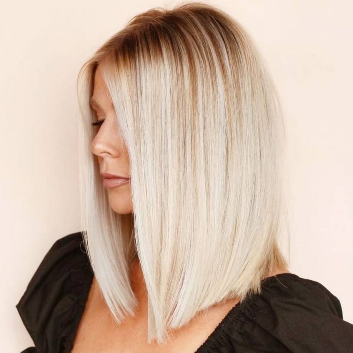 lob hair