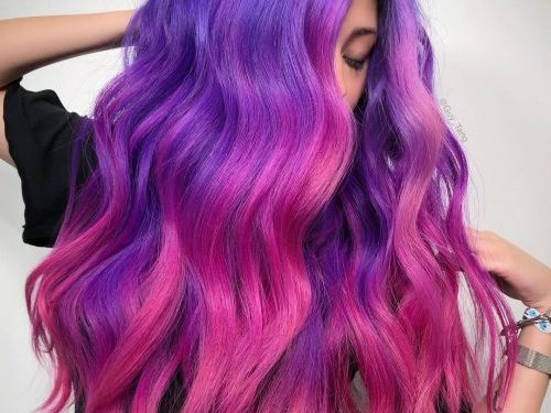 24 Incredible Galaxy Hair Color Ideas