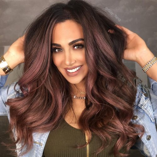 34 Gorgeous Burgundy Hair Color Shades to Show Your Colorist