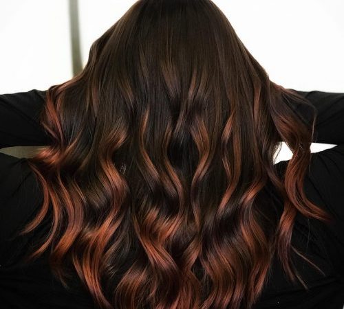 28 Blazing Hot Red Ombre Hair Color Ideas