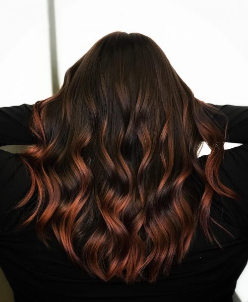 28 Blazing Hot Red Ombre Hair Color Ideas