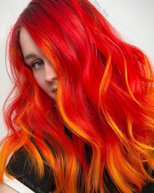 27 Stunning Bright Red Hair Colors to Get You Inspired