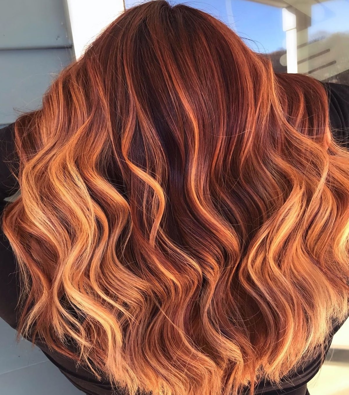 25 Trendy Ways to Pair Red Hair with Highlights