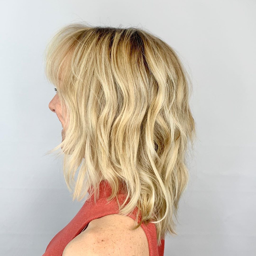 15 Modern Shaggy Hairstyles for Women with Fine Hair Over 50
