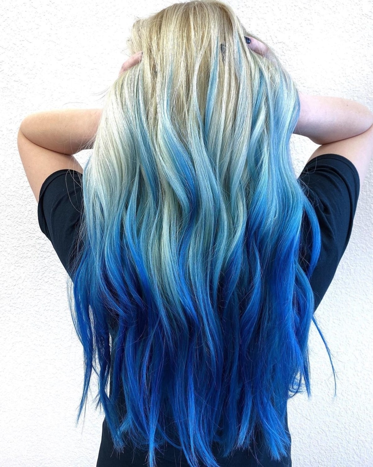 28 Incredible Examples of Blue Ombre Hair Colors