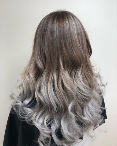 Silver Ombre Hair: This Years 18 Hottest Color Combos