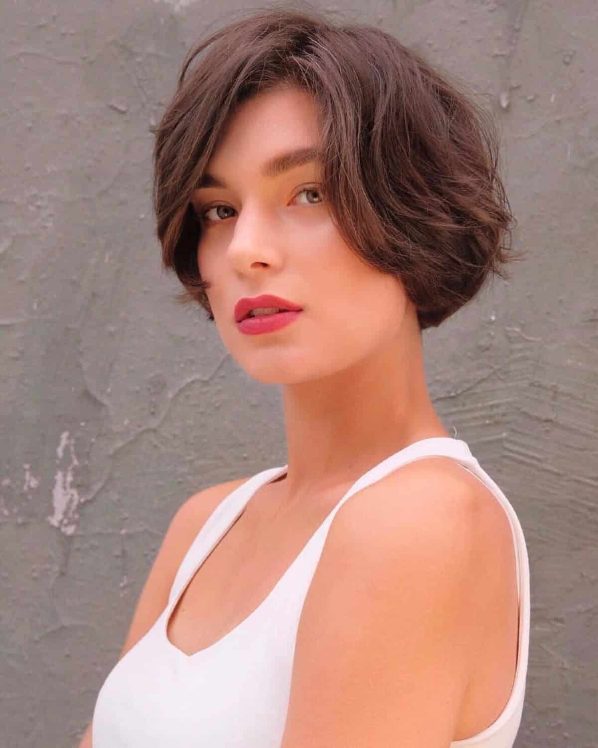 Shaggy Short Bob Hairstyles
