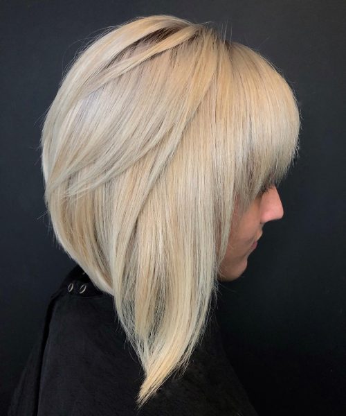22 Trendiest Long Bob with Bangs Women Are Asking For Right Now