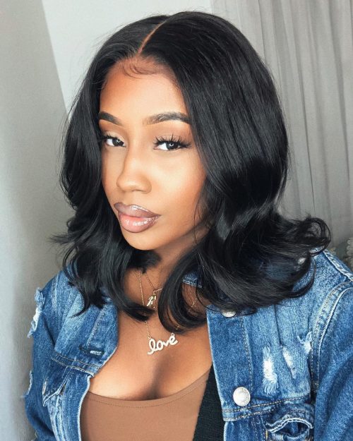 15 Incredible Middle Part Bob Hairstyles Ideas for Black Women