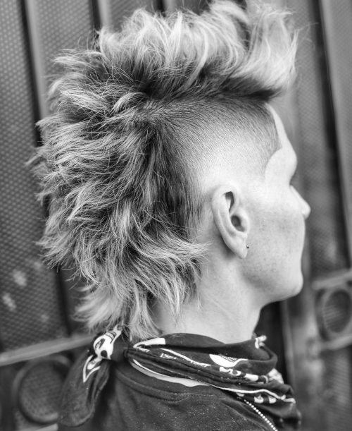 15 Lit Faux Hawk Fade Haircuts for Guys