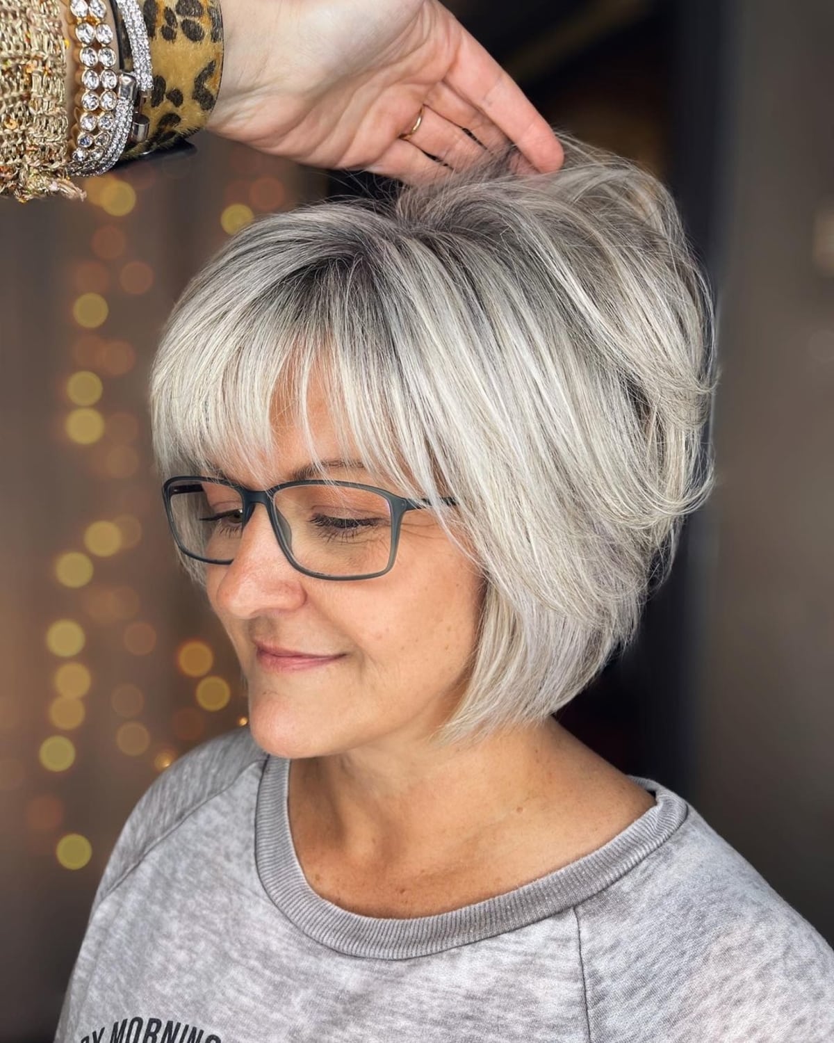 17 Best Short Hairstyles for Women Over 50 With Glasses