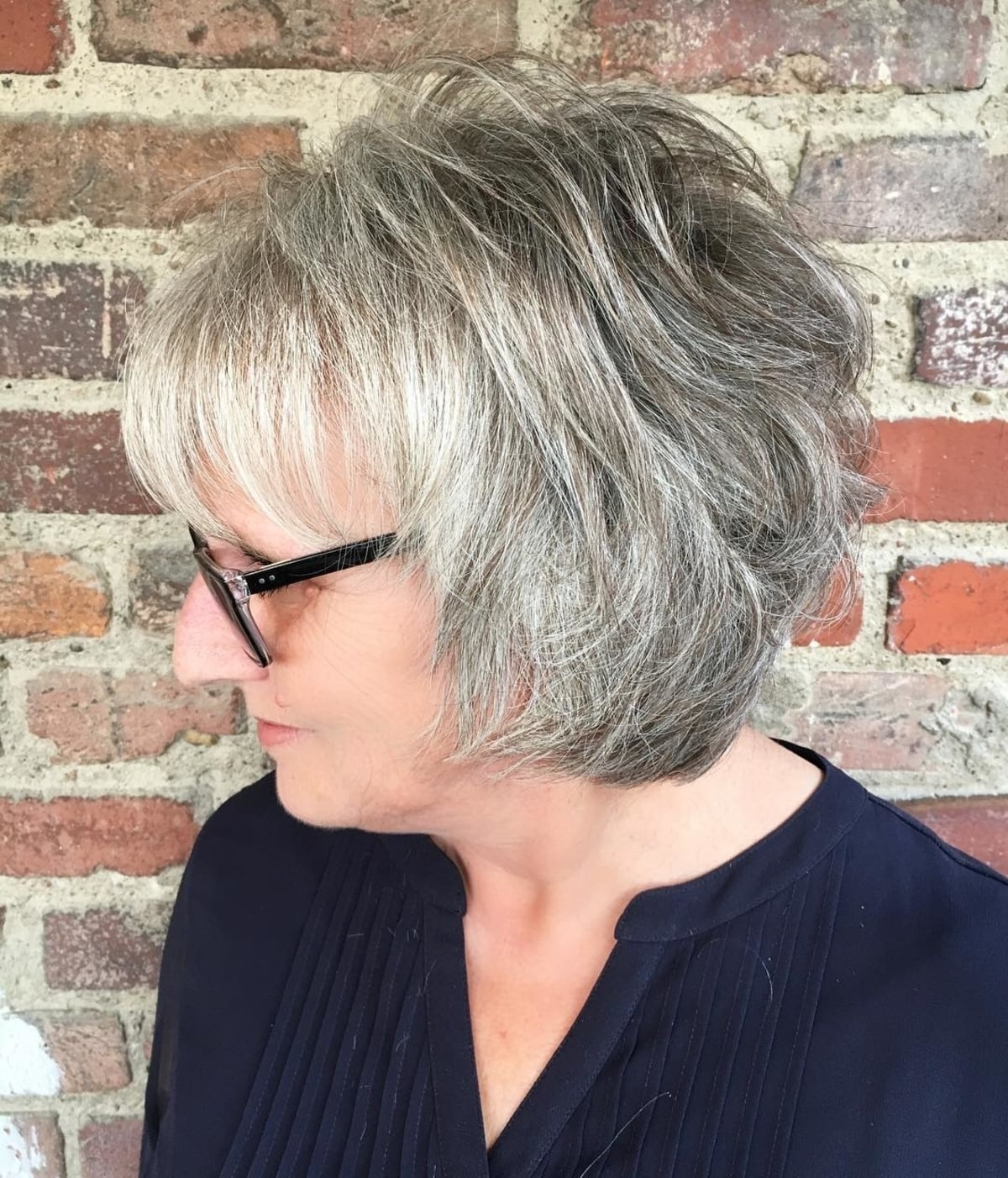 15 Flattering Short Hairstyles For Women Over 60 With Glasses 