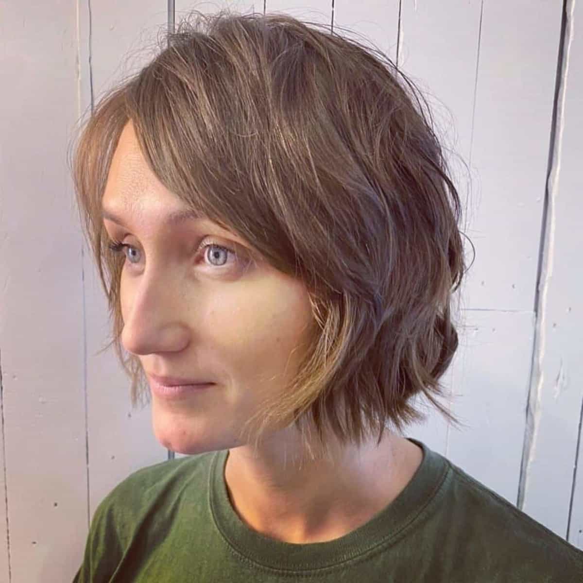 These 23 Short Shaggy Bob Haircuts Are The On-Trend Look Right Now