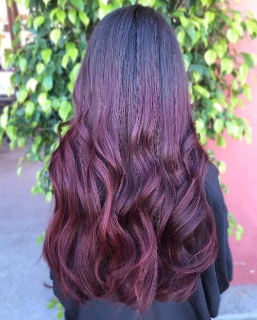 28 Blazing Hot Red Ombre Hair Color Ideas