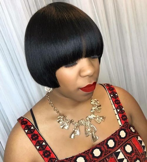 24 Hottest Short Weave Hairstyles