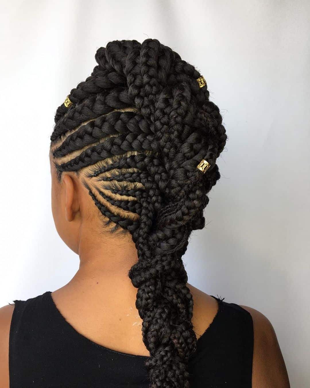 15 Most Stunning Mohawk Braids for Black Women