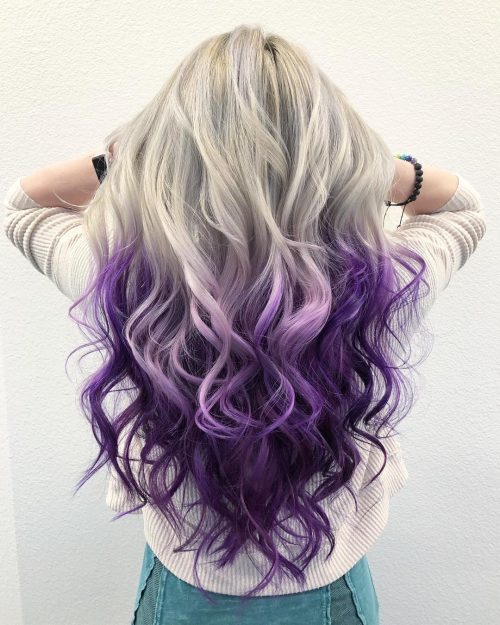 22 Stunning Purple Ombre Hair Color Ideas for 2021