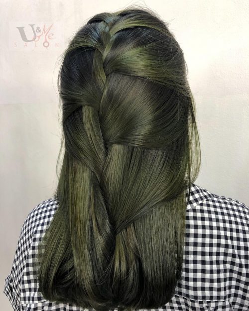 Light to Dark Green Hair Colors &#8211; 20 Ideas to See (Photos)