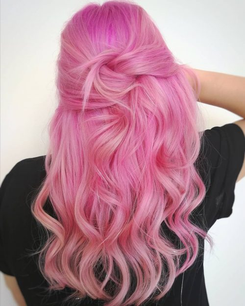 21 Prettiest Pastel Pink Hair Color Ideas Right Now