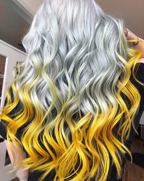 21 Surprisingly Trendy Yellow Hair Color Ideas in 2021