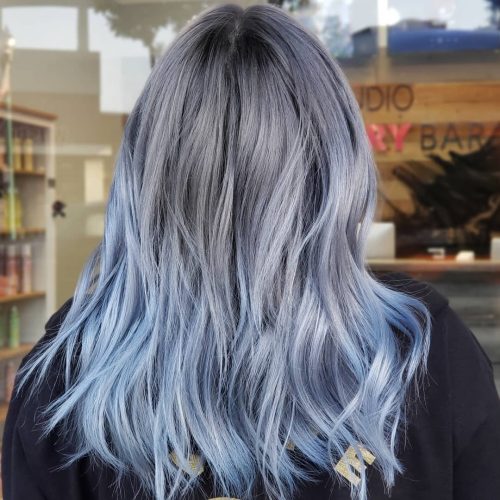 The Grey Ombre Hair Trend of 2021: 14 Hottest Examples