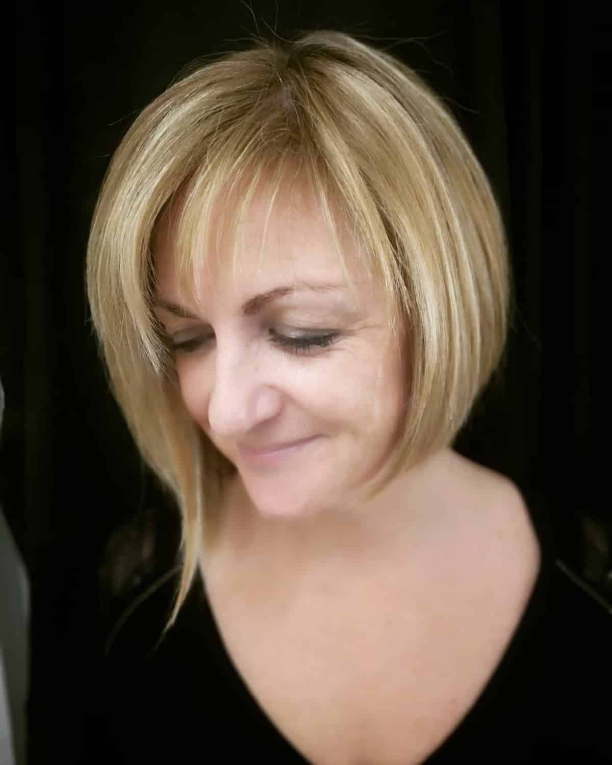 25 Asymmetrical Haircuts for Women Over 60 with Sassy Personalities
