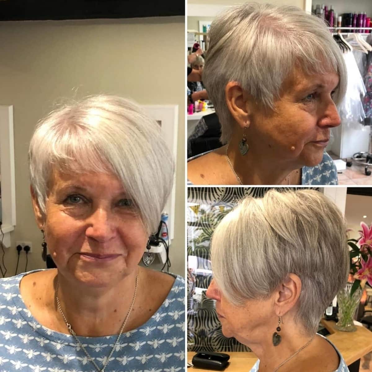 25 Asymmetrical Haircuts for Women Over 60 with Sassy Personalities