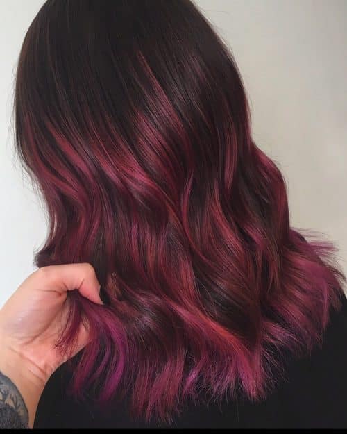17 Greatest Red Violet Hair Color Ideas Trending in 2021