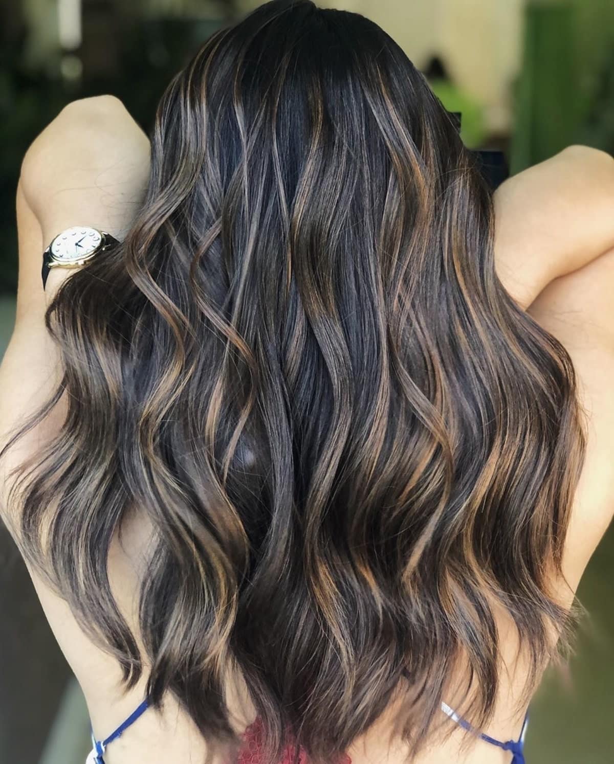 23 Ways to Get Brown Highlights on Black Hair for Stunning Dimension