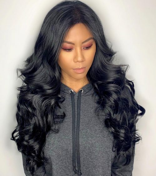 14 Fantastic Jet Black Hair Color Ideas for Every Skin Tone