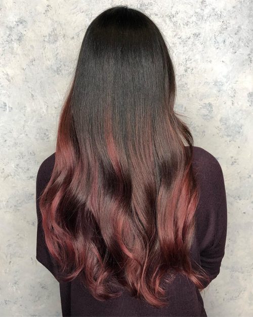 These 20 Black Ombre Hair Colors are Tending in 2021