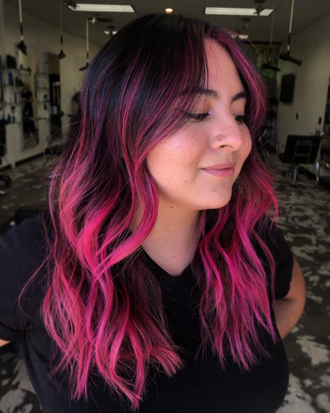 26 Hottest Black Hair with Highlights Trending in 2021