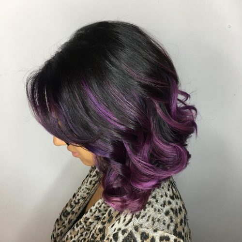 22 Stunning Purple Ombre Hair Color Ideas for 2021