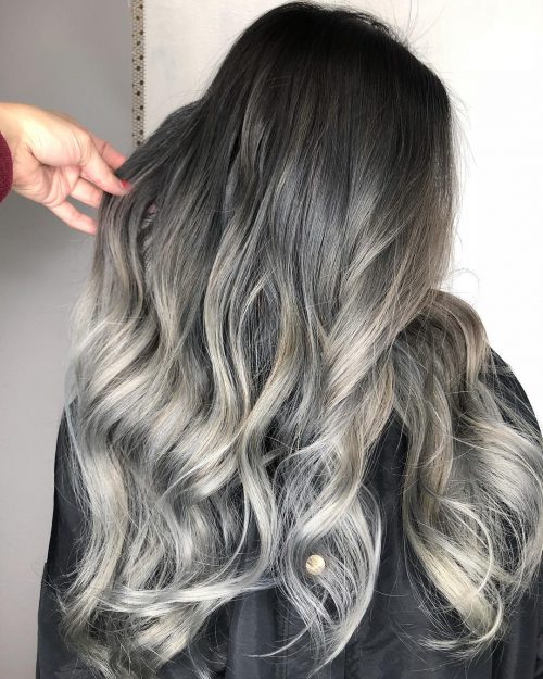 The Grey Ombre Hair Trend of 2021: 14 Hottest Examples