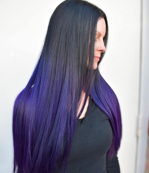 These 20 Black Ombre Hair Colors are Tending in 2021
