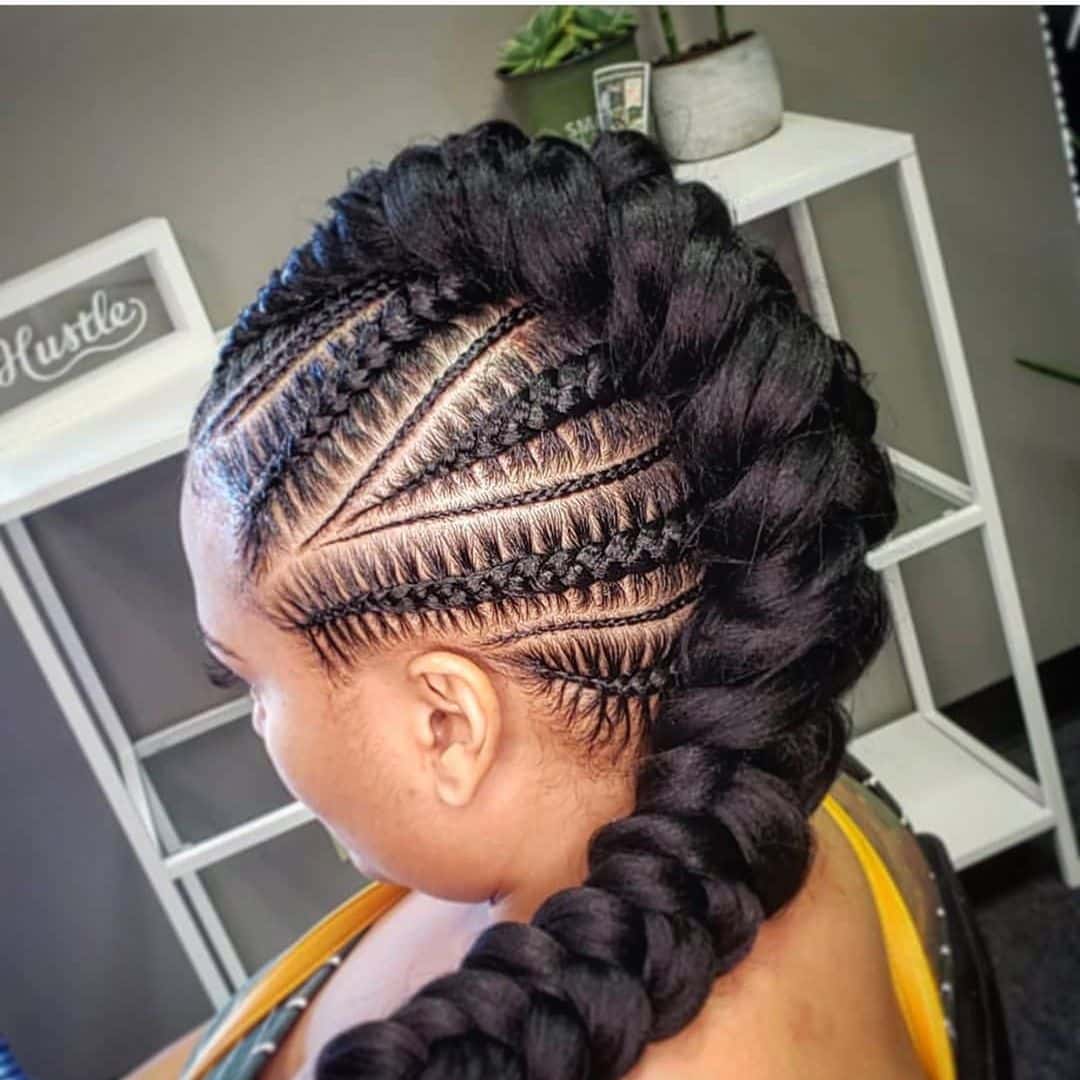 15 Most Stunning Mohawk Braids for Black Women